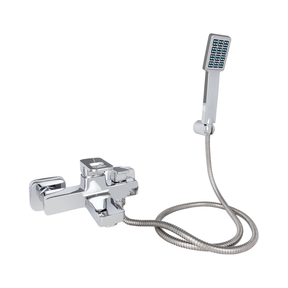 Змішувач для ванни Lidz Wawel 006 (з душовим гарнітуром) (k35) LDWAW006CRM45388 Chrome Київ - фото 1