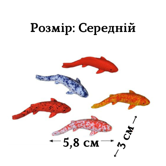 Декоративные фигурки Карпы Кои из полистоуна для мини-сада, флорариума, миниатюры, аквариума, поделок. Одесса