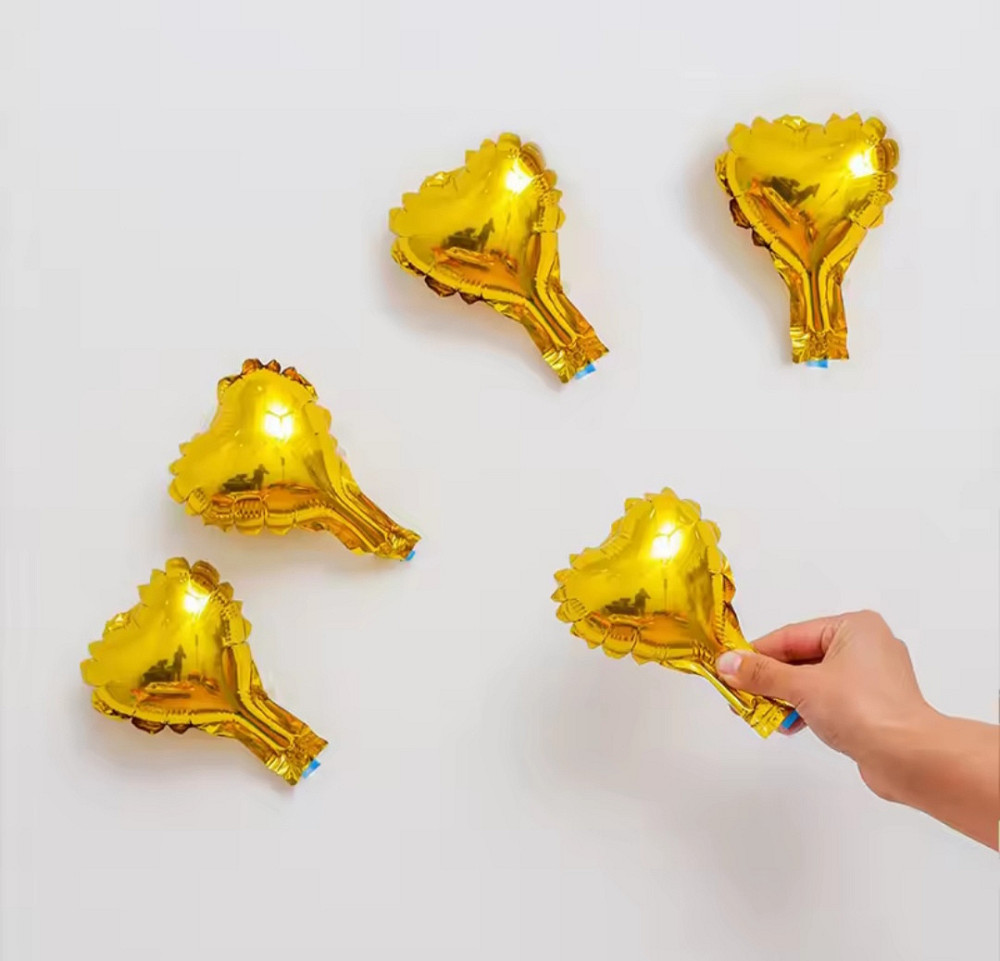 Серце 5" 12 см КІТАЙ золотий Київ - фото 1