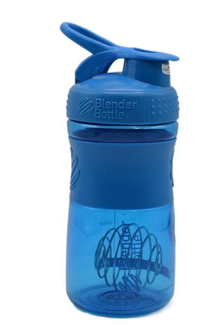 Шейкер спортивний (пляшка) BlenderBottle SportMixer Flip 20oz/590ml Cyan (Original) Київ - фото 3