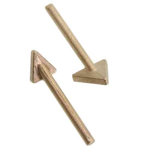 Комплект насадок для паяльника 16 и 20 мм, утюжки для сварки пластика бамперов авто Киев