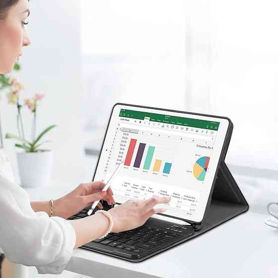 Фирменный защитный чехол Chesona с Bluetooth клавиатурой для iPad 10.2 (2019/20/21)/pro10.5(2017)/Air 3 10.5 Днепр