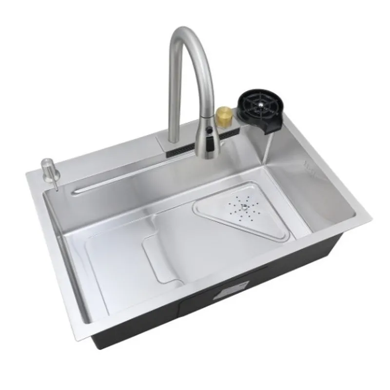 Мийка Mixxus Premium MH7246-SET-01.SUS304 з вбудованим змішувачем MX1697 Харків - фото 1