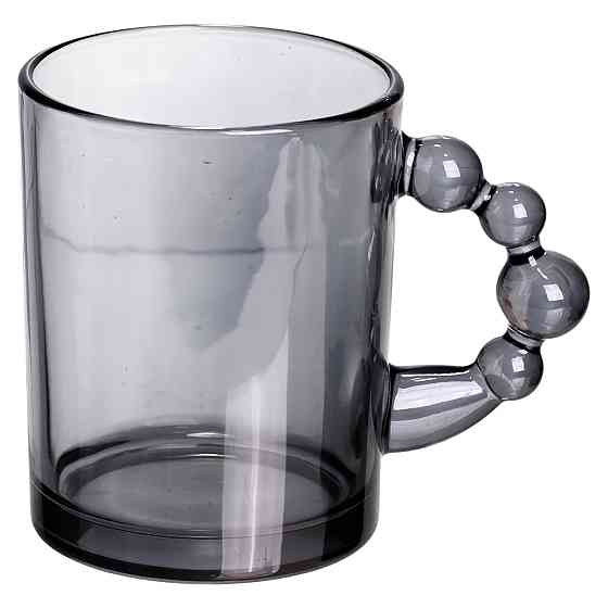 Набір чашок 6 шт для чаю та кави по 350 (мл) кружки скляні Сірий HP-19-ZD-3 Коломия