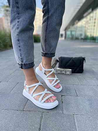 Vistani Босоніжки жіночі Vistani 500 білі (літо, шкіра натуральна) (5270) Коломия