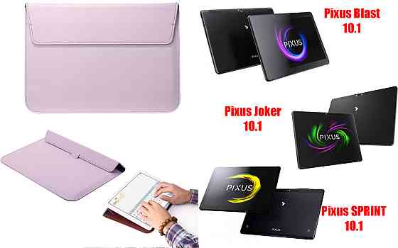 Чохол-конверт VitoCase для Pixus Blast 10.1, Joker 10.1, SPRINT 10.1, з функцією підставки для планшета Фіолетовий Київ