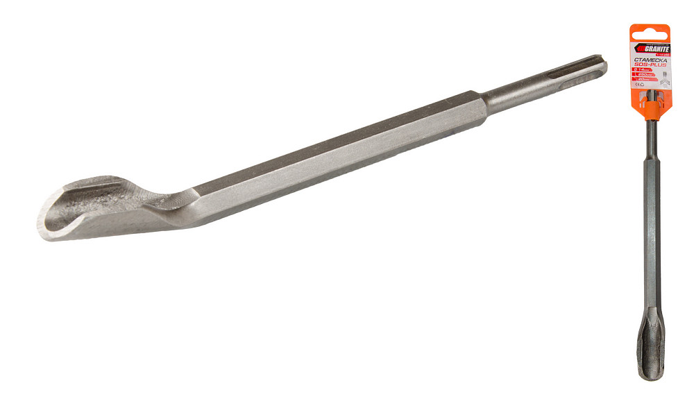 Зубило канавкове GRANITE SDS-PLUS 250×14 мм 1-10-250 Коломыя - изображение 1