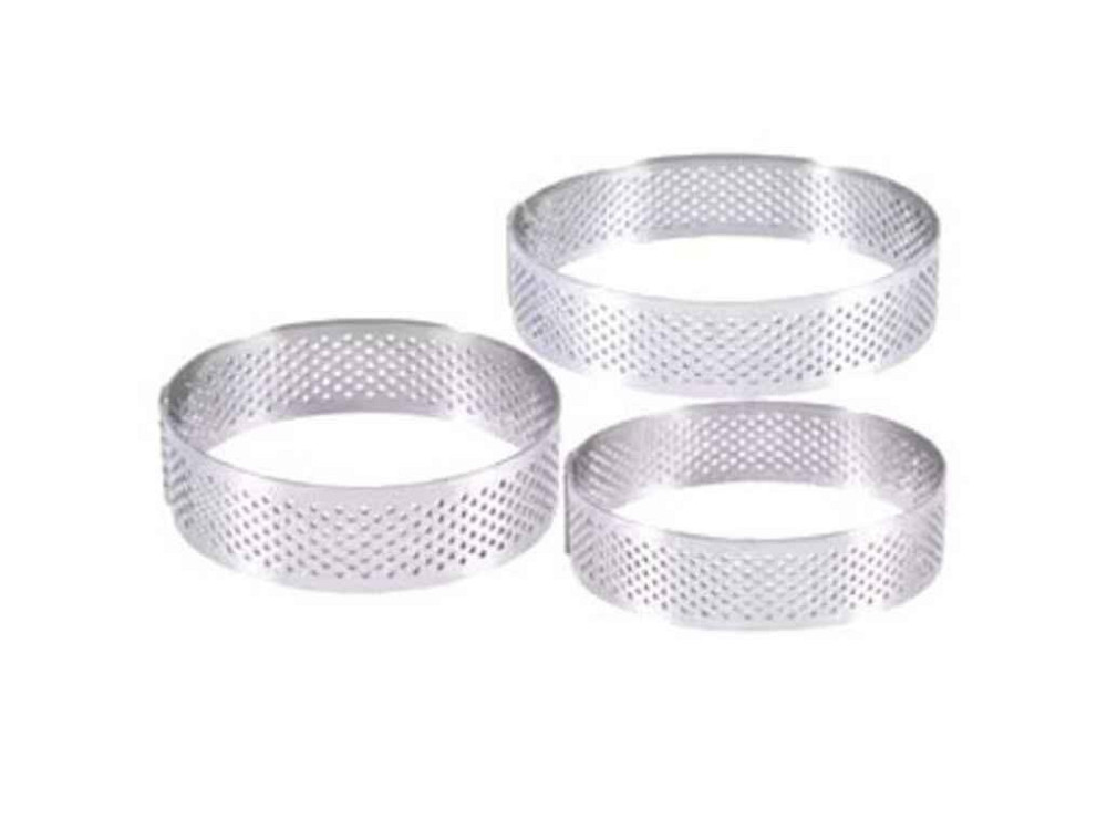 Набір форм Коло мікроперфорованих d=8/7/6см 3шт 7850 ТМ EMPIRE Київ - фото 1