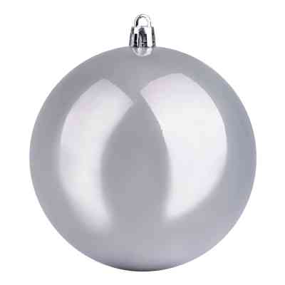 Елочная игрушка YES! Fun 10 см, серебряная, перламутровая (973503) Винница