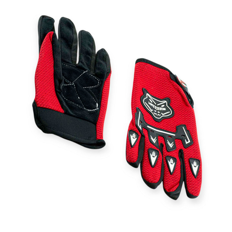 Рукавички червоні мото Мукачево - фото 1