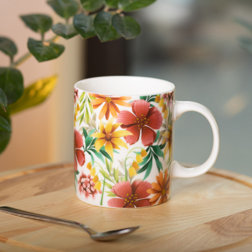 Liling Rongxiang Ceramic Кружка порцелянова з малюнком 400 (мл) для чая та кави RX-N240472Y Коломыя - изображение 7