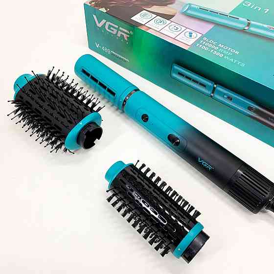 Фен-щітка для щоденного використання, Фен для волосся з холодним обдуванням, Фен професійна щітка NL-19 Івано-Франківськ