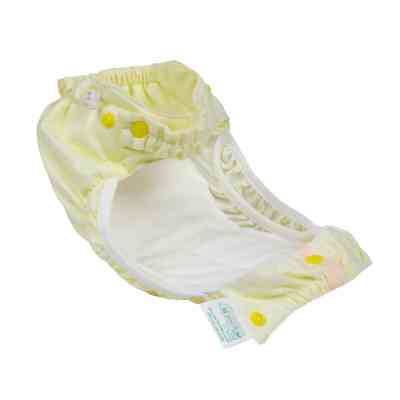 Підгузки Еко Пупс Active Premium багаторазовий 3-6 кг Abso Maxi Жовтий (ТП3ВК4-1ж) Вінниця