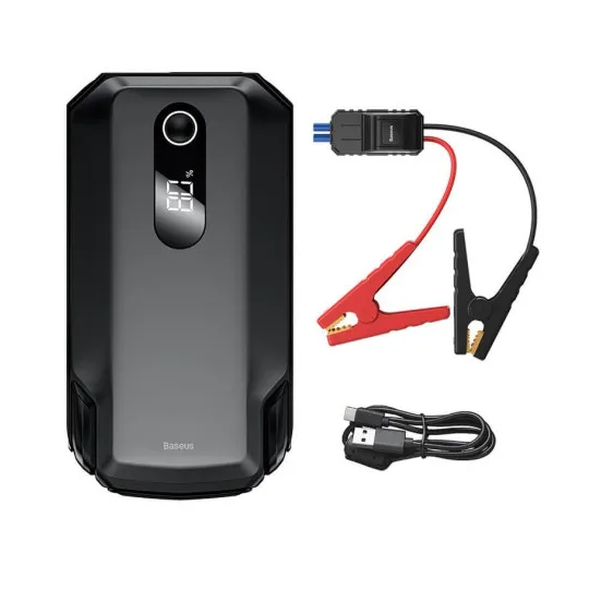Пусковий бустер для авто / Пуско зарядний пристрій Baseus Super Energy Max Car Jump Starter Київ