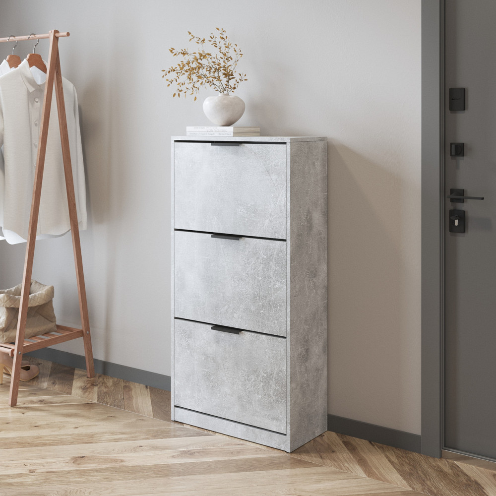 Тумба для взуття VAYS, в передпокій M-45 Бетон Львів - фото 1