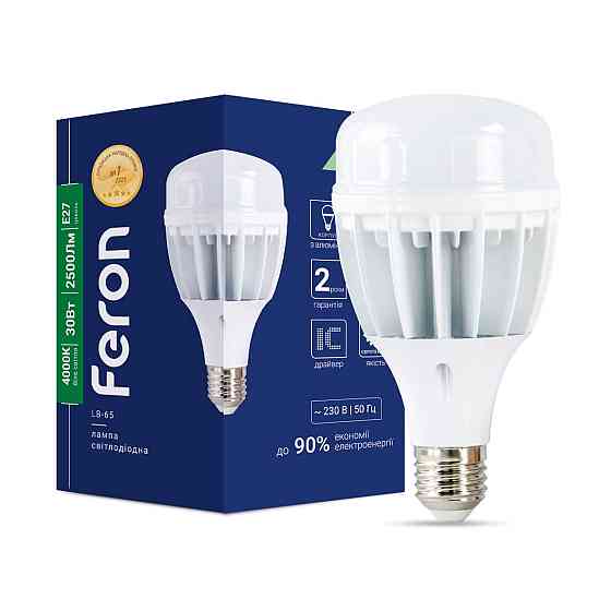 Світлодіодна лампа Feron LB-65 30Вт E27 4000K Харьков
