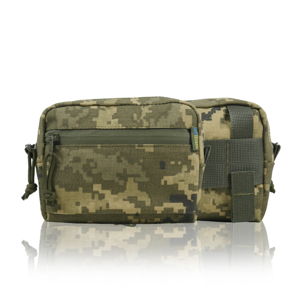 Подсумок утилитарный пиксель. Универсальный подсумок на плитоноску, РПС, пояс. Утилитарные подсумки Киев - изображение 2