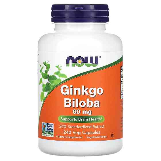 Гінкго Білоба (Ginkgo Biloba) 60 мг 240 капсул Київ