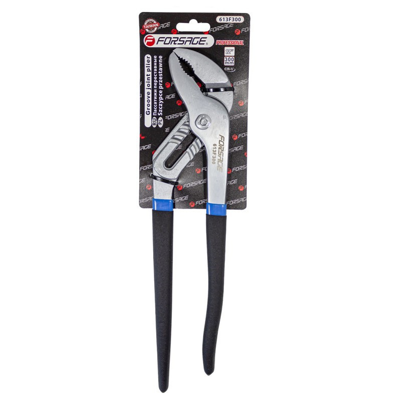 Пасатижі переставні CR-V 12"-300мм, на пластиковому тримачі Одеса - фото 2