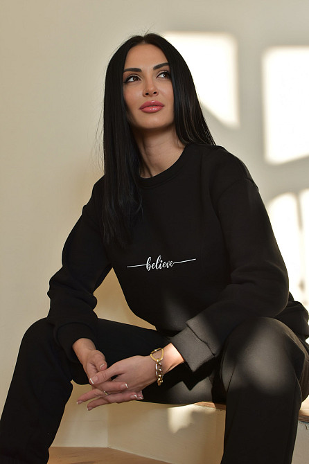 Трикотажный спортивный костюм на флисе Sport Set Турция Киев - изображение 3