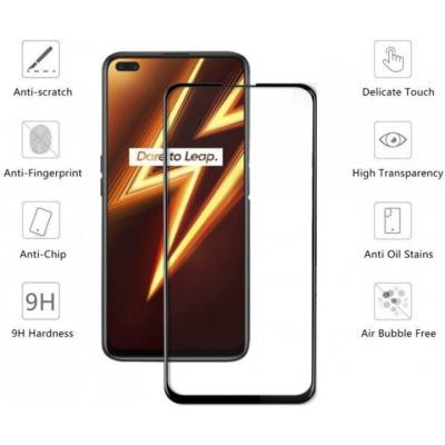 Стекло защитное Drobak Realme 6 Pro (Black) (121267) (121267) Винница - изображение 2