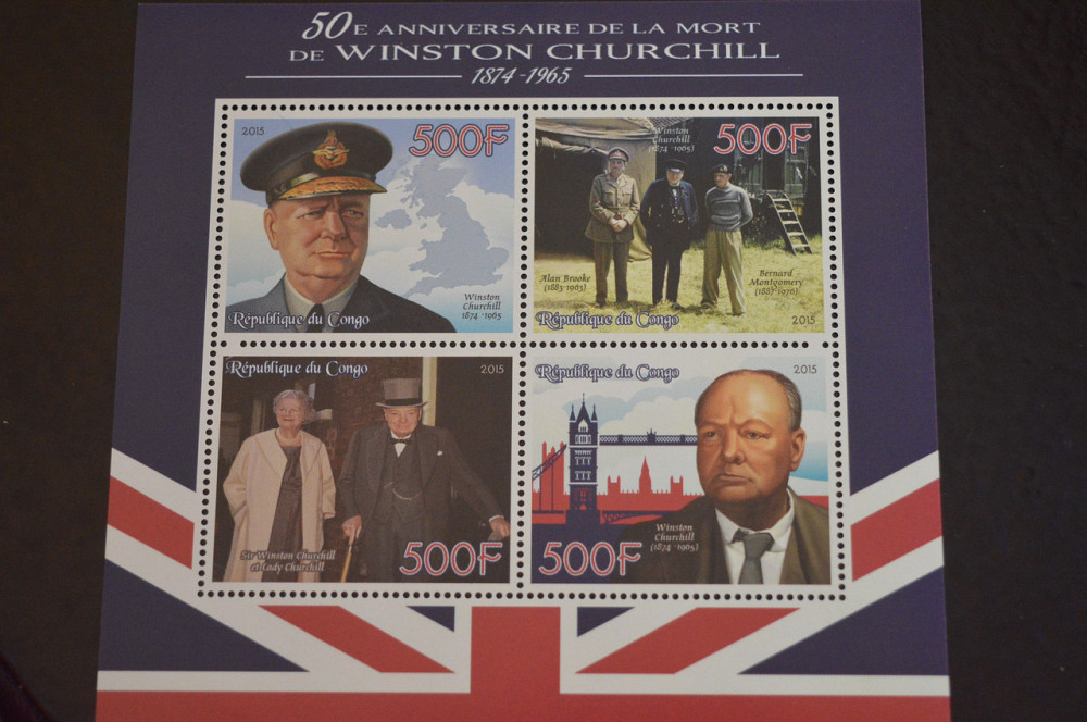 Конго. История. Личности. Блок. 2015 год (В-8) Полтава - изображение 1