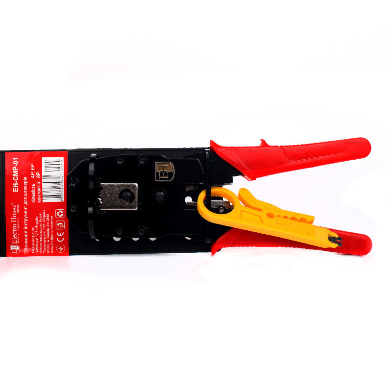 Обтискний інструмент для штекерів TF/UTP/FTP 4p 6p 8p Дніпро - фото 1