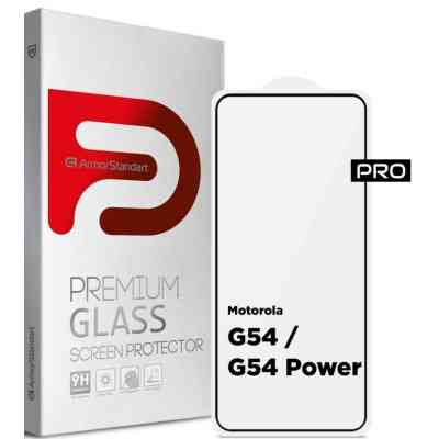 Скло захисне Armorstandart Pro Motorola G54 / G54 Power Black (ARM71082) Вінниця