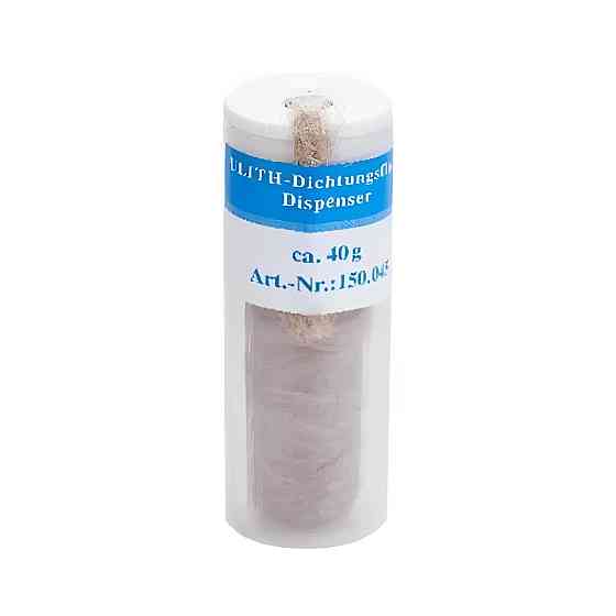 Пакля, льон сантехнічний Unigarn  40g UNIPAK (катушка в тубусі) Тернополь