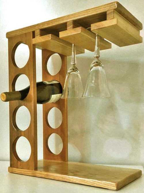 Настільна винна полиця "Ластрін" сієна Миколаїв - фото 1