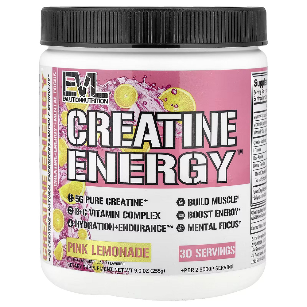 Creatine Energy™ 225 g (Pink Lemonade) Луцк - изображение 1