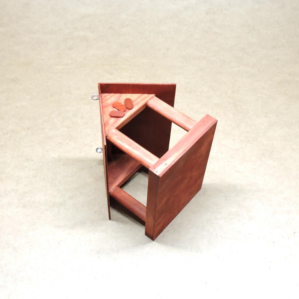 Годівниця садова для птахів "Малинівка міні" корал Миколаїв - фото 4