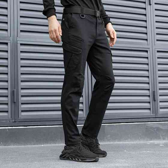 Чоловічі тактичні штани чорні XL Pobedov Tactical V2 Київ