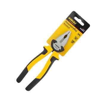 Плоскогубцы 200мм черно-желтые ручки с кусачками провода Мукачево