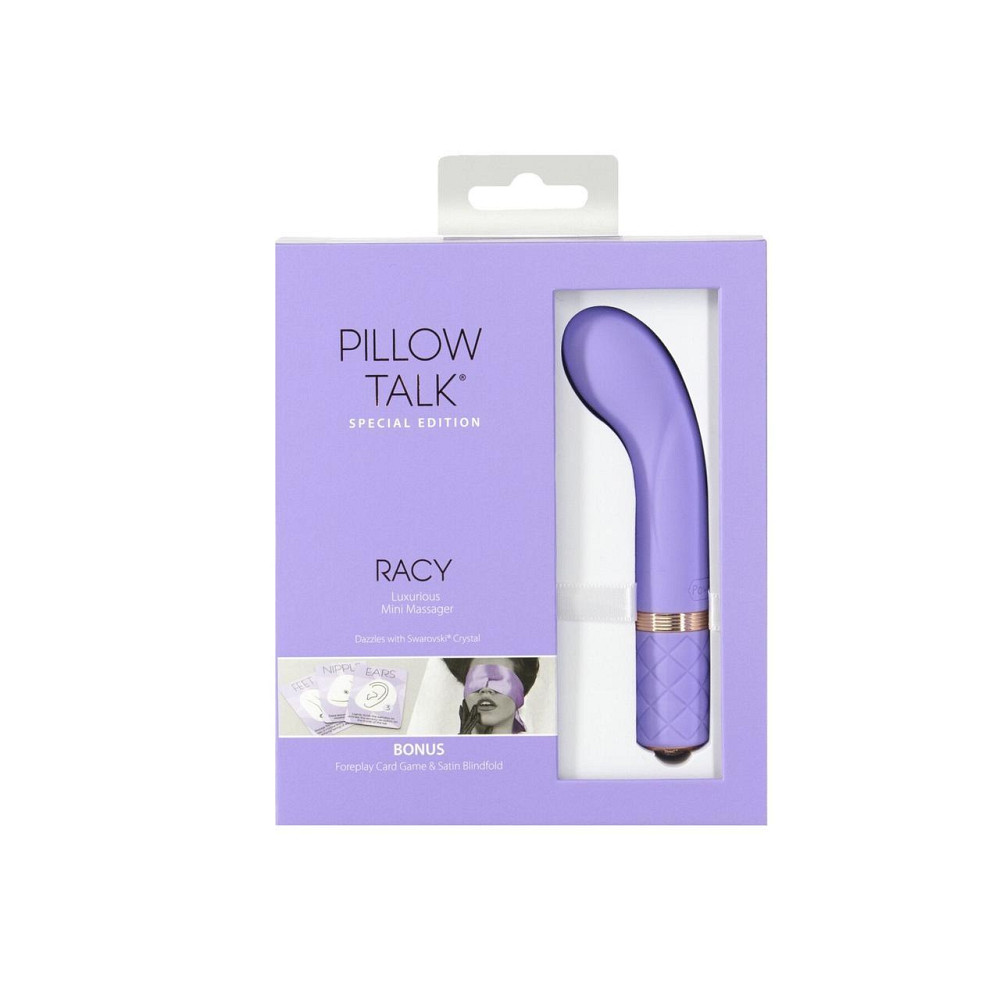 Роскошный вибратор Pillow Talk Racy Purple Special Edition, Сваровски, повязка на глаза+игра Sex Aura Киев - изображение 9