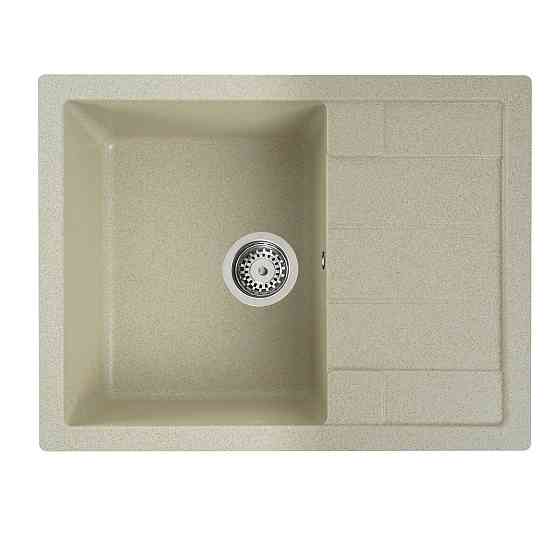 Гранітна мийка для кухні VALESO INTENSO 6550 матова Пісок Коломыя