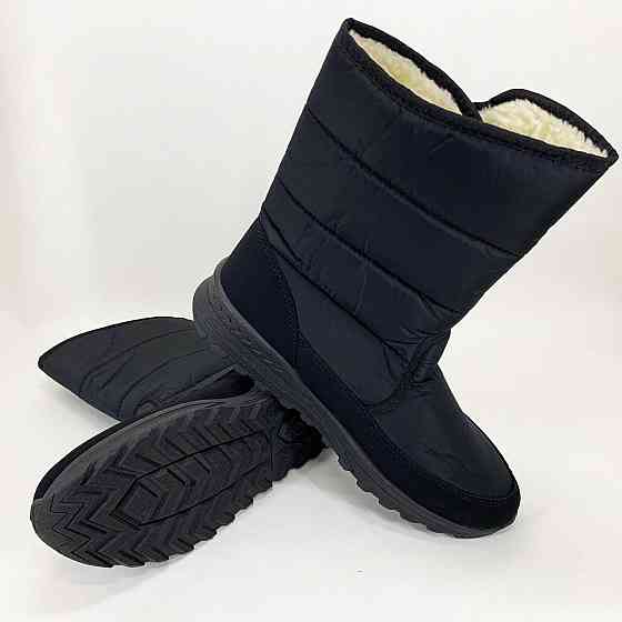 Зручне робоче взуття для чоловіків, Практичне взуття для чоловіків, Утеплені чоботи осінь зима TS-41 Львів