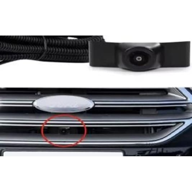Штатная камера переднего вида QS-8338 AHD 720/1080 для Ford 2015-2023 Винница - изображение 6