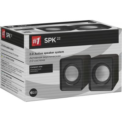 Акустична система Defender SPK 22 2х2W USB black (65503) Вінниця - фото 3