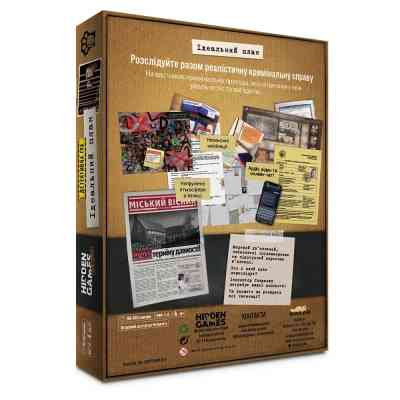 Настільна гра WoodCat Таємничі історії: справа 1 (Hidden Games Tatort: Ein perfekter Plan) (укр.) (W0051) Вінниця