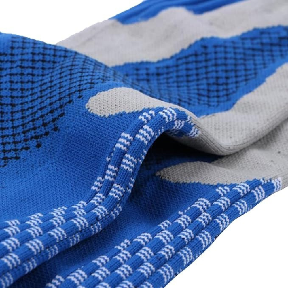 Гетры спортивные, футбольные, тренировочные, игровые унисекс, размер S (EU 34-38), цвет синий Каменец-Подольский - изображение 8