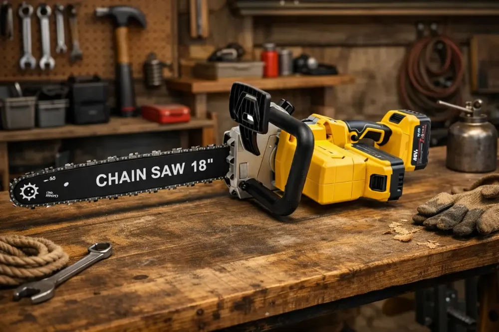 Аккумуляторная цепная пила 18" 2 АКБ 48v Коломия - фото 1