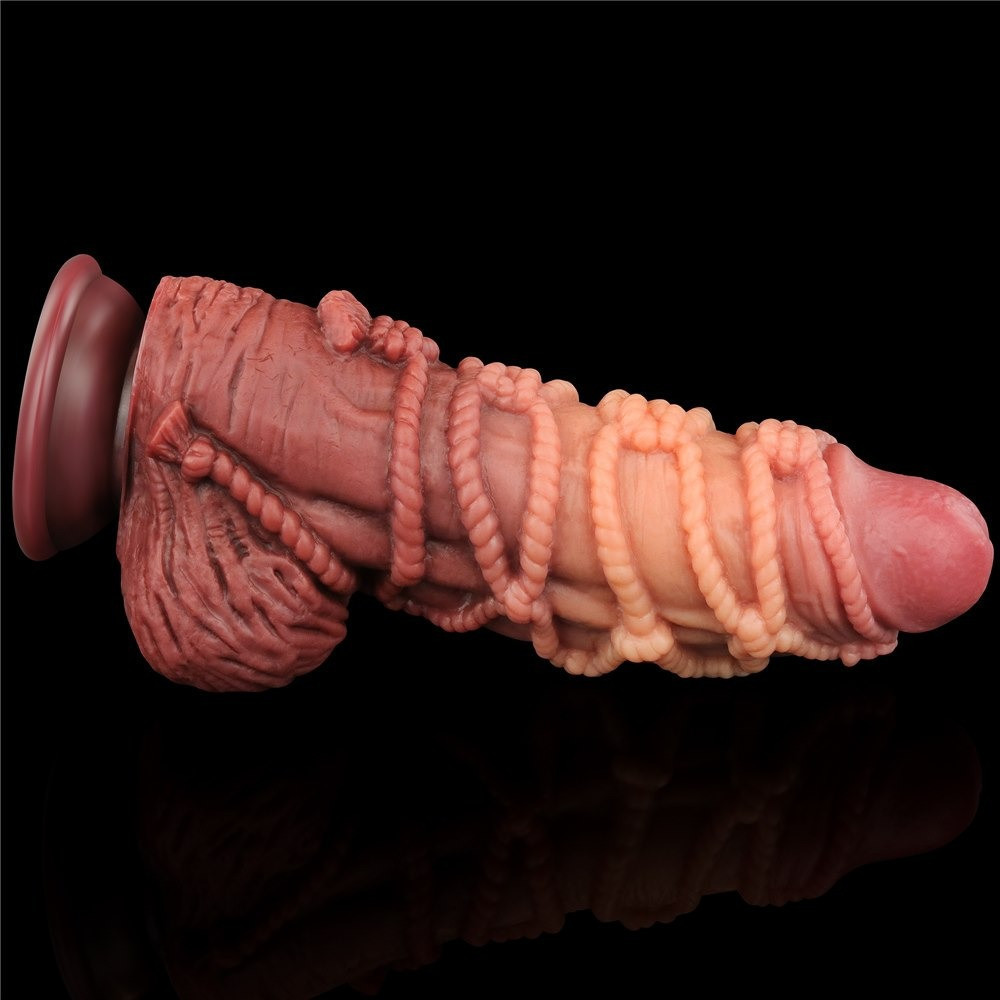 Фаллоимитатор значительного размера 9.5'' DUAL LAYERED PLATINUM SILICONE Sex Aura Киев - изображение 5
