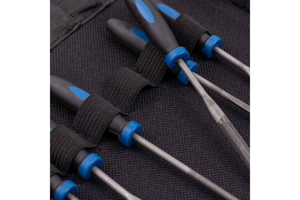 Набір напилків і надфілів різнопрофільних 17 предметів Scheppach SCH-5056W Одеса - фото 9