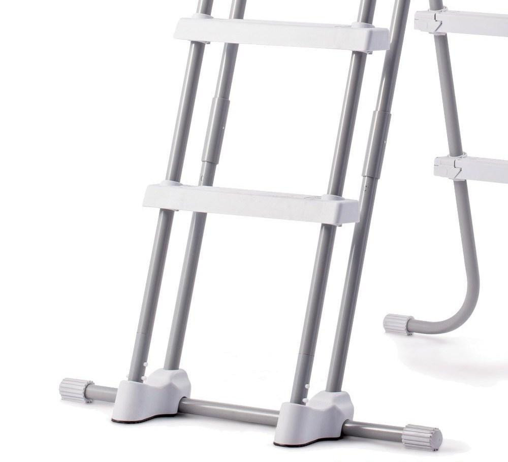 Лестница для бассейна 122 см. со съемными ступеньками и площадкой Киев - изображение 2