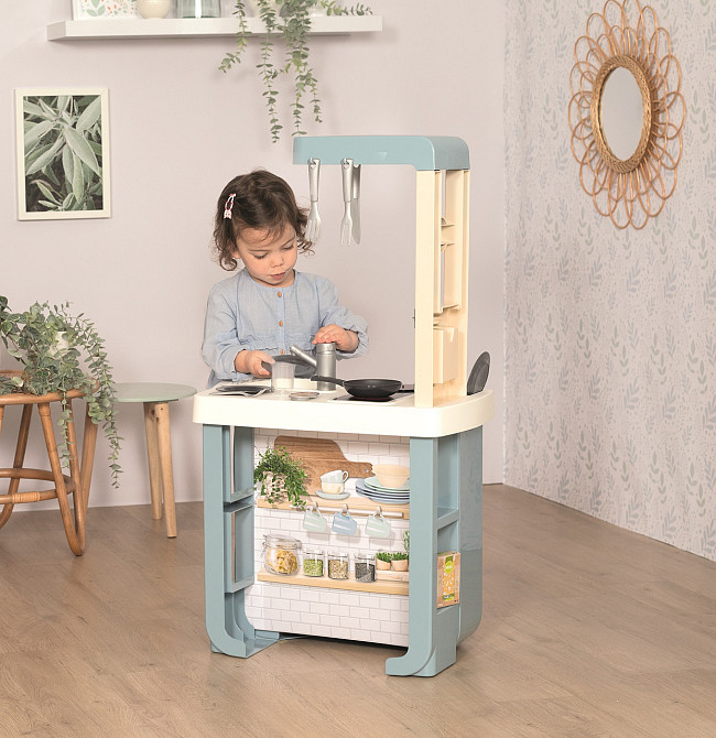 Інтерактивна дитяча кухня Smoby Бон Апетит зі звуком, 23 аксесесуари (310824) Київ - фото 9