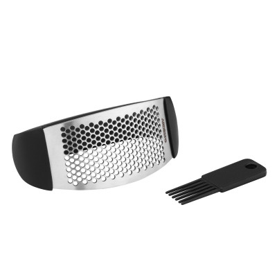 Прес для часнику Ardesto Gemini, 12см, нержавіюча сталь, пластик, чорний (AR7002B) Вінниця - фото 4