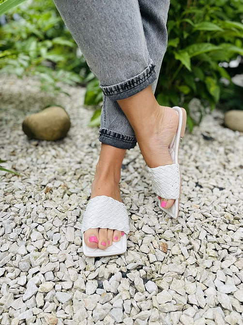 Meideli Шльопанці жіночі MEIDELI 231-22 білі (літо, еко-шкіра) (5086) 36-41 Коломия - фото 3