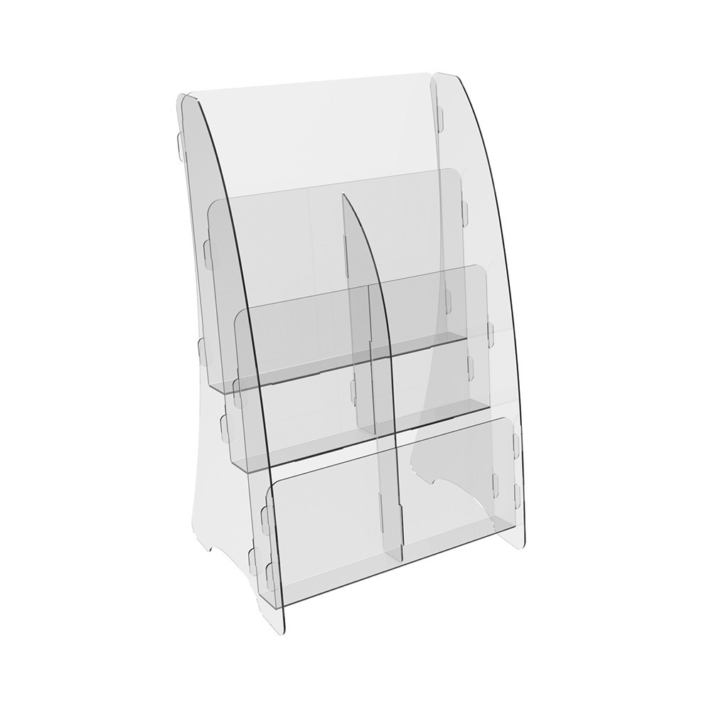 Підставка для буклетів EKOSTAR А4 4 євробуклета Київ - фото 2