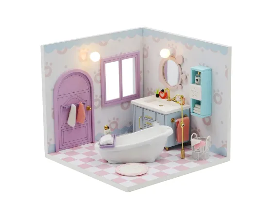 3D Румбокс DIY DIY House «Лавандовий сон» + Пилозахисний купол (S2010) Київ
